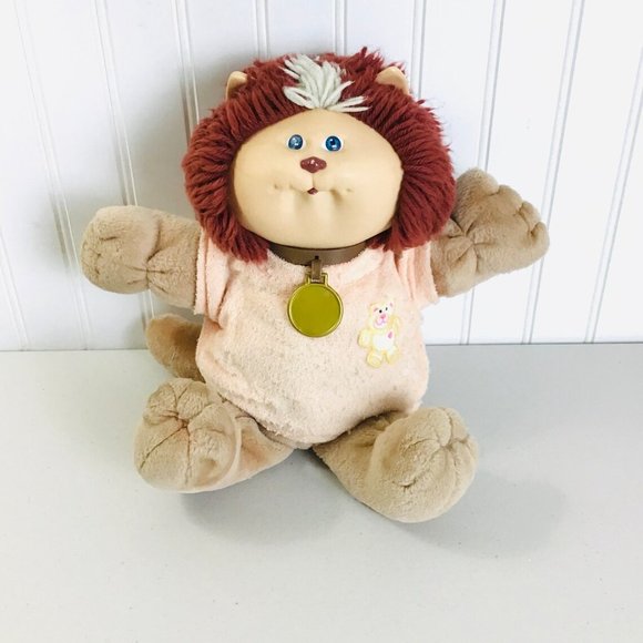 Vintage 80s Cabbage Patch Kids Doll Cat Stuffed To - Picture 6 of 9
